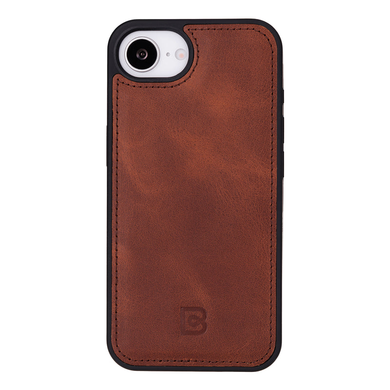 Bouletta iPhone 16e Uitneembare BookCase - Antic Coffee