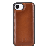 Bouletta iPhone 16e Uitneembare BookCase - Burned Cognac
