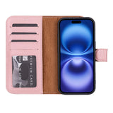 iPhone 17 Afneembare Leren Wallet Case - RFID, MagSafe & Kaarthouder