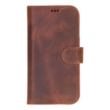 iPhone 17 Afneembare Leren Wallet Case - RFID, MagSafe & Kaarthouder