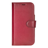 iPhone 17 Afneembare Leren Wallet Case - RFID, MagSafe & Kaarthouder