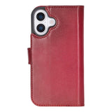 iPhone 17 Afneembare Leren Wallet Case - RFID, MagSafe & Kaarthouder