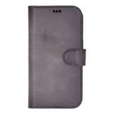 iPhone 17 Afneembare Leren Wallet Case - RFID, MagSafe & Kaarthouder