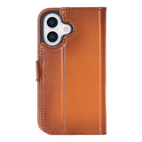 iPhone 17 Afneembare Leren Wallet Case - RFID, MagSafe & Kaarthouder