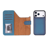 iPhone 17 Pro Uitneembare leren Wallet Case - RFID, MagSafe & Kaarthouder