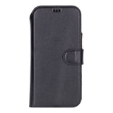 iPhone 17 Pro Uitneembare leren Wallet Case - RFID, MagSafe & Kaarthouder