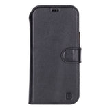 iPhone 17 Pro Max Uitneembare Leren Wallet Case - RFID, MagSafe & Kaarthouder