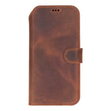 iPhone 17 Pro Uitneembare leren Wallet Case - RFID, MagSafe & Kaarthouder