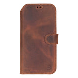 iPhone 17 Pro Uitneembare Leren Wallet Case - RFID, MagSafe & Kaarthouder