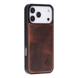 iPhone 17 Pro Uitneembare leren Wallet Case - RFID, MagSafe & Kaarthouder
