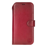 iPhone 17 Pro Max Uitneembare Leren Wallet Case - RFID, MagSafe & Kaarthouder