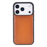 iPhone 17 Pro Uitneembare leren Wallet Case - RFID, MagSafe & Kaarthouder