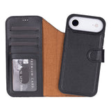 iPhone 17 Air Leren Uitneembare Wallet Case - RFID, MagSafe & Kaarthouder