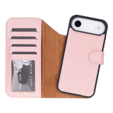 iPhone 17 Air Leren Uitneembare Wallet Case - RFID, MagSafe & Kaarthouder