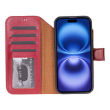 iPhone 17 Air Leren Uitneembare Wallet Case - RFID, MagSafe & Kaarthouder