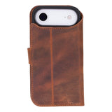 iPhone 17 Air Afneembare Leren Wallet Case - RFID, MagSafe & Kaarthouder
