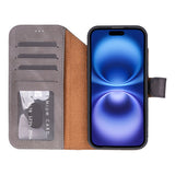 iPhone 17 Air Afneembare Leren Wallet Case - RFID, MagSafe & Kaarthouder