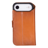 iPhone 17 Air Afneembare Leren Wallet Case - RFID, MagSafe & Kaarthouder