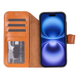 iPhone 17 Air Leren Uitneembare Wallet Case - RFID, MagSafe & Kaarthouder