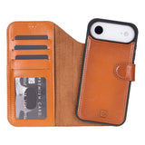 iPhone 17 Air Afneembare Leren Wallet Case - RFID, MagSafe & Kaarthouder