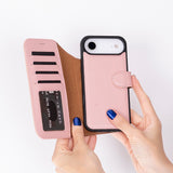 iPhone 17 Air Leren Uitneembare Wallet Case - RFID, MagSafe & Kaarthouder