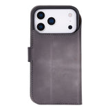 iPhone 17 Pro Uitneembare leren Wallet Case - RFID, MagSafe & Kaarthouder