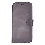 iPhone 17 Pro Uitneembare leren Wallet Case - RFID, MagSafe & Kaarthouder