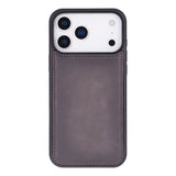 iPhone 17 Pro Uitneembare leren Wallet Case - RFID, MagSafe & Kaarthouder