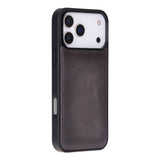 iPhone 17 Pro Uitneembare leren Wallet Case - RFID, MagSafe & Kaarthouder