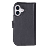 iPhone 17 Afneembare Leren Wallet Case - RFID, MagSafe & Kaarthouder