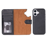 iPhone 17 Afneembare Leren Wallet Case - RFID, MagSafe & Kaarthouder