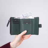 Elba Women’s Leather Wallet|Compact Genuine Leather