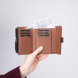 Elba Women’s Leather Wallet|Compact Genuine Leather