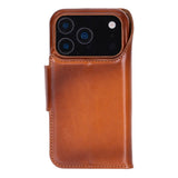 iPhone 17 Pro Hoesje Leer – Afneembare Portemonnee met Pasjeshouder & MagSafe