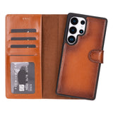 Samsung Galaxy S25 Ultra Uitneembare BookCase - Leren Hoesje