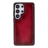 Samsung Galaxy S26 Ultra Hoesje Leer - Uitneembare Portemonnee met Pasjeshouder & Draadloos Opladen