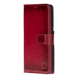 Samsung Galaxy S26 Ultra Hoesje Leer - Uitneembare Portemonnee met Pasjeshouder & Draadloos Opladen