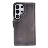 Samsung Galaxy S26 Ultra Hoesje Leer - Uitneembare Portemonnee met Pasjeshouder & Draadloos Opladen