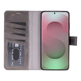 Samsung Galaxy S26 Ultra Hoesje Leer - Uitneembare Portemonnee met Pasjeshouder & Draadloos Opladen