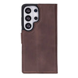 Samsung Galaxy S26 Ultra Hoesje Leer - Uitneembare Portemonnee met Pasjeshouder & Draadloos Opladen
