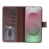 Samsung Galaxy S26 Ultra Hoesje Leer - Uitneembare Portemonnee met Pasjeshouder & Draadloos Opladen