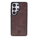 Samsung Galaxy S26 Ultra Hoesje Leer - Uitneembare Portemonnee met Pasjeshouder & Draadloos Opladen