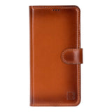 Samsung Galaxy S26 Ultra Hoesje Leer - Uitneembare Portemonnee met Pasjeshouder & Draadloos Opladen