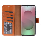 Samsung Galaxy S26 Ultra Hoesje Leer - Uitneembare Portemonnee met Pasjeshouder & Draadloos Opladen
