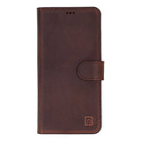 Samsung Galaxy S26 Ultra Hoesje Leer - Uitneembare Portemonnee met Pasjeshouder & Draadloos Opladen