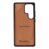Samsung Galaxy S25 Ultra Hoesje Leer met Pasjeshouder – Slim Back Cover