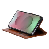 Samsung Galaxy S26 Ultra Hoesje Leer - Uitneembare Portemonnee met Pasjeshouder & Draadloos Opladen