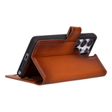 Samsung Galaxy S25 Ultra Uitneembare BookCase - Leren Hoesje