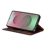 Samsung Galaxy S26 Ultra Hoesje Leer - Uitneembare Portemonnee met Pasjeshouder & Draadloos Opladen