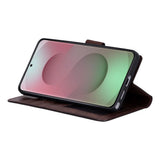 Samsung Galaxy S26 Ultra Hoesje Leer - Uitneembare Portemonnee met Pasjeshouder & Draadloos Opladen